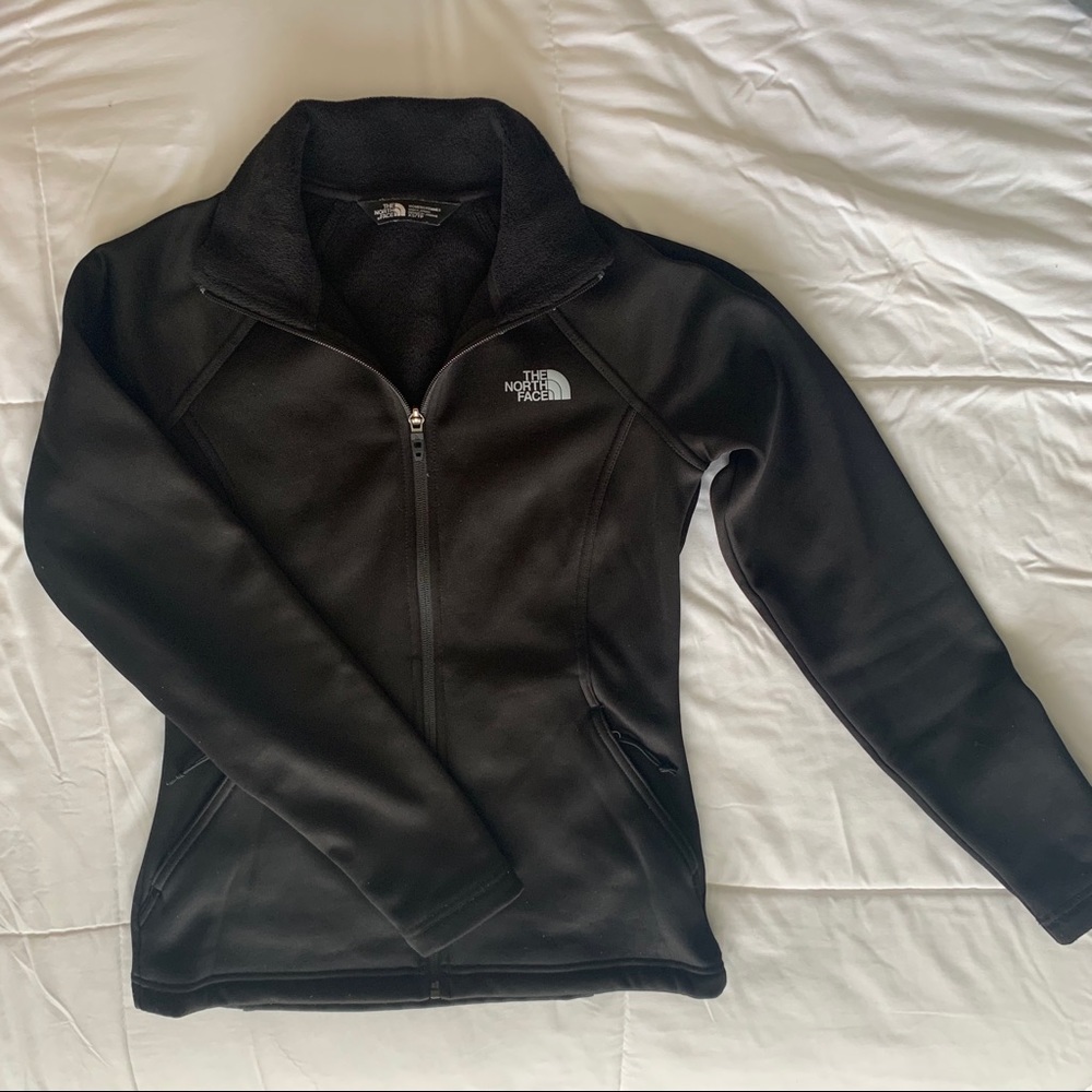 North Face full zip fleece jacket